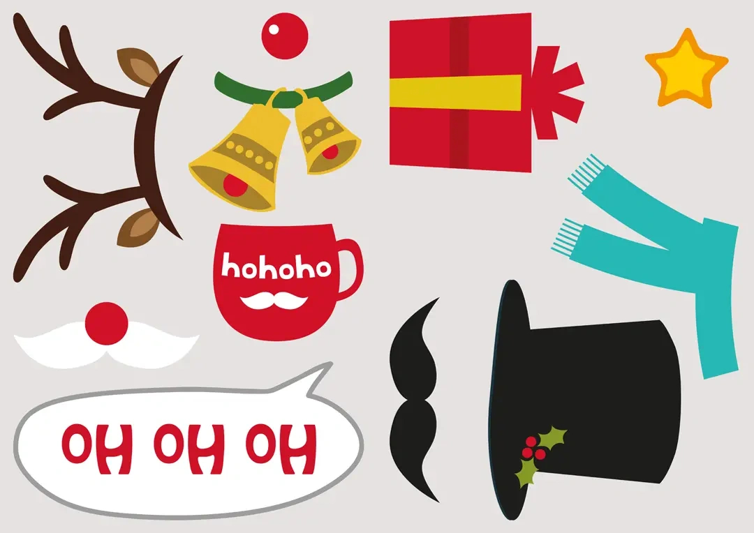 Download Our Free Christmas Photo Booth Props | Photobox intended for FREE Printable Christmas Photo Booth Props