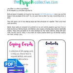 Downloadable Coping Cards - 40 Skills | Distress | Resources inside Free Printable Coping Cards For Adults