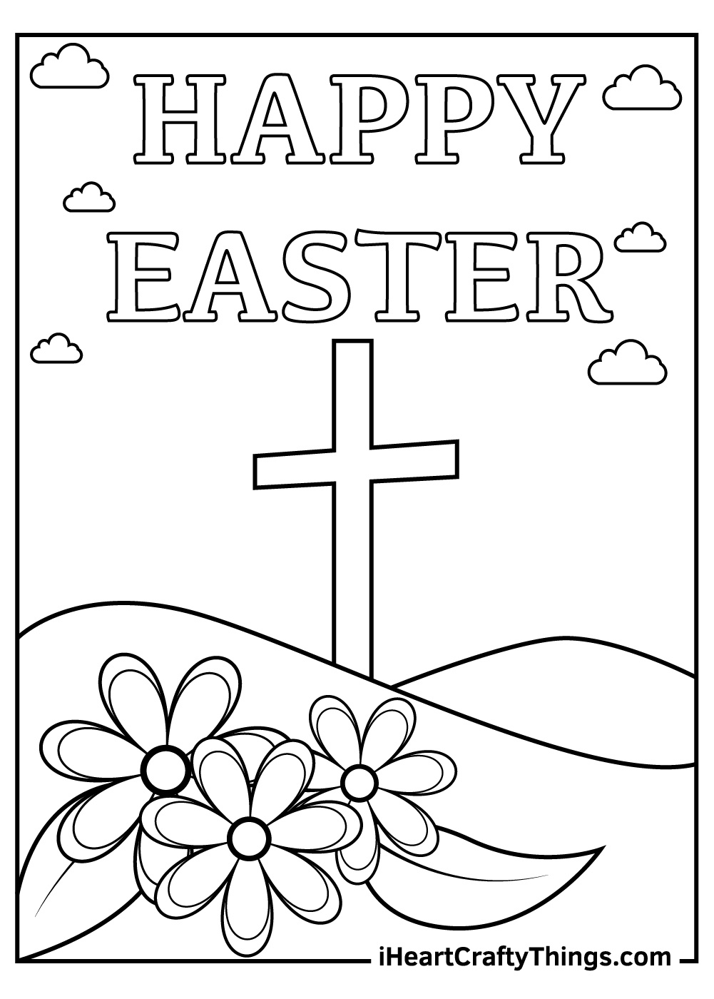 Easter Coloring Pages: 36 Free Printable Pdf Sheets For Kids pertaining to FREE Printable Christian Easter Crafts For Preschoolers