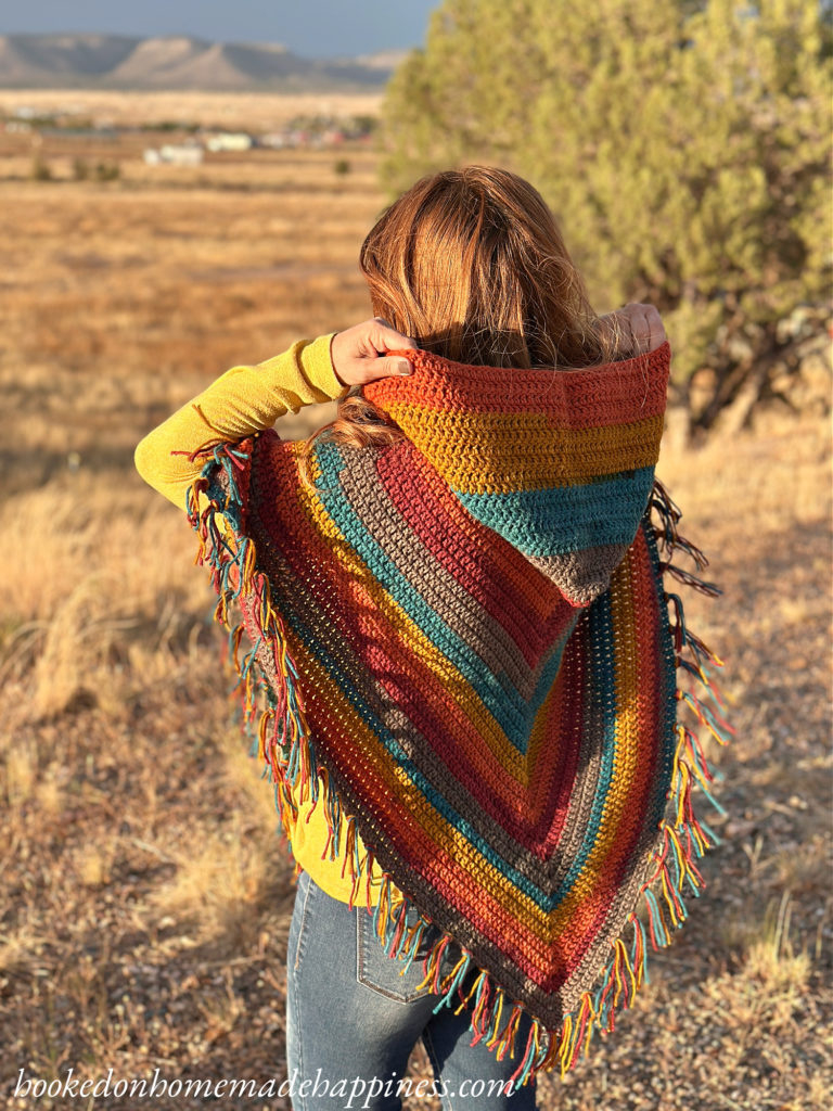 Easy All Double Crochet Hooded Poncho – Free Crochet Pattern Using pertaining to Free Printable Crochet Poncho Pattern