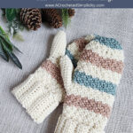 Easy Crochet Mitten Pattern for Free Printable Crochet Mitten Patterns