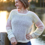 Easy Free Oversized Crochet Sweater Pattern &amp; Video Tutorial within FREE Printable Crochet Sweater Patterns
