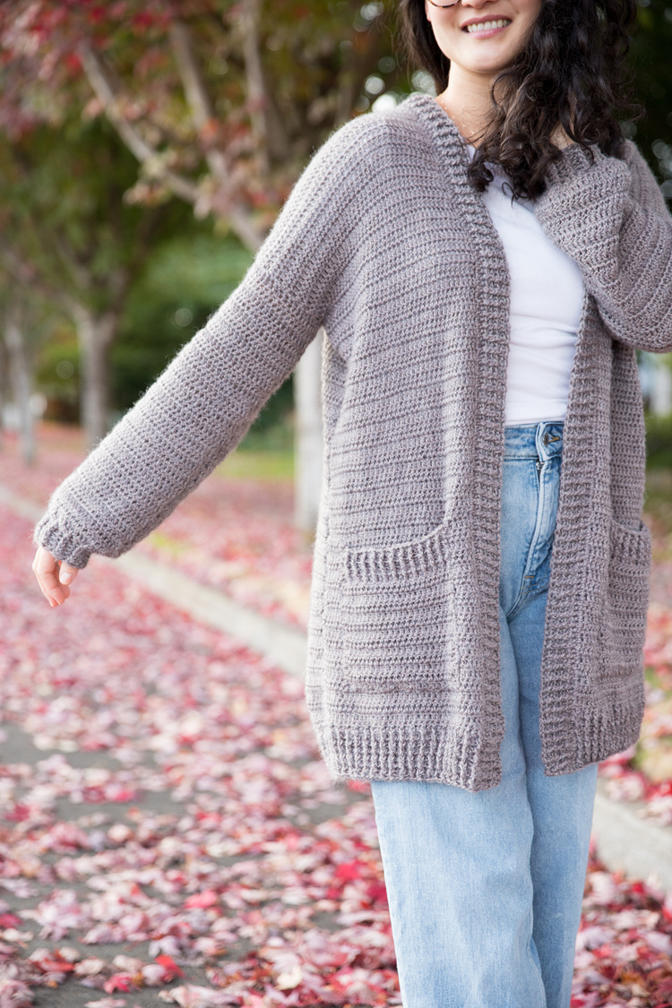 Easy Rectangle Cardigan – Free Crochet Pattern Sizes Xxs-Xxl with regard to FREE Printable Crochet Cardigan Patterns