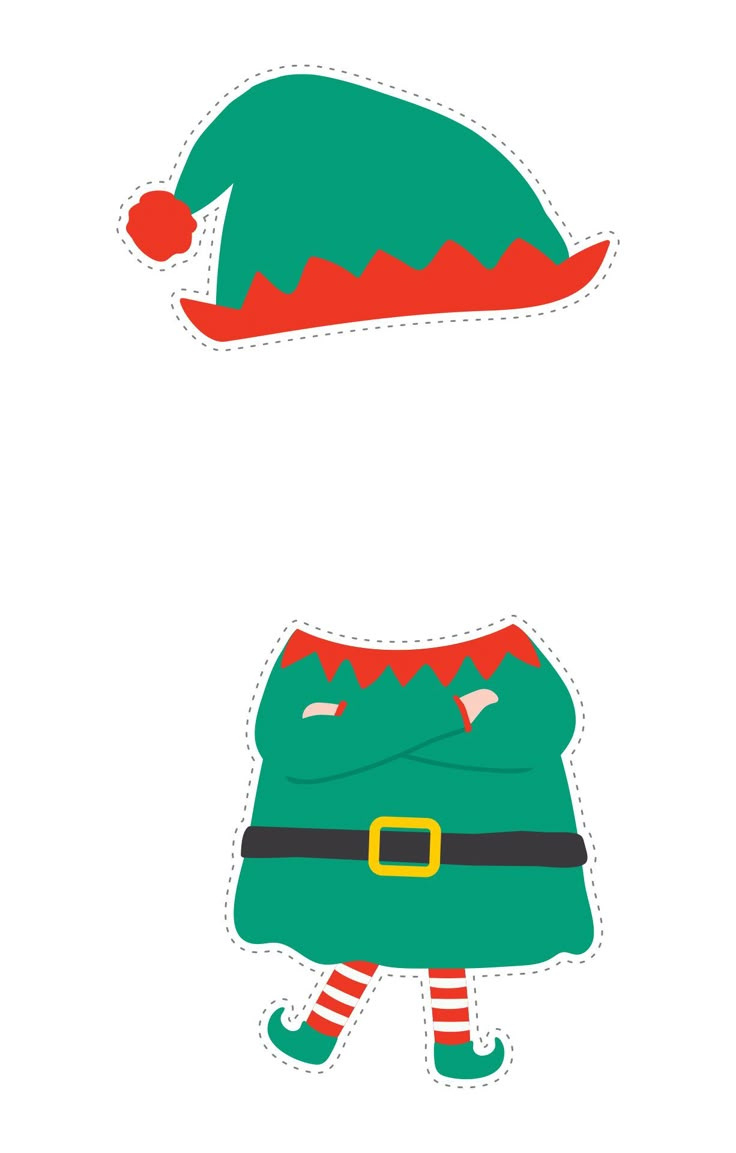 Elf Christmas Templates - 17 Free Pdf Printables | Printablee throughout FREE Printable Christmas Elf Template