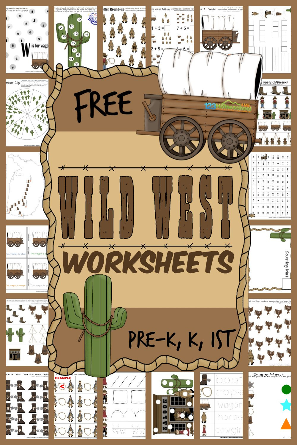 🐮 Free Printable Wild West Worksheets For Kids with regard to Free Printable Covered Wagon Template