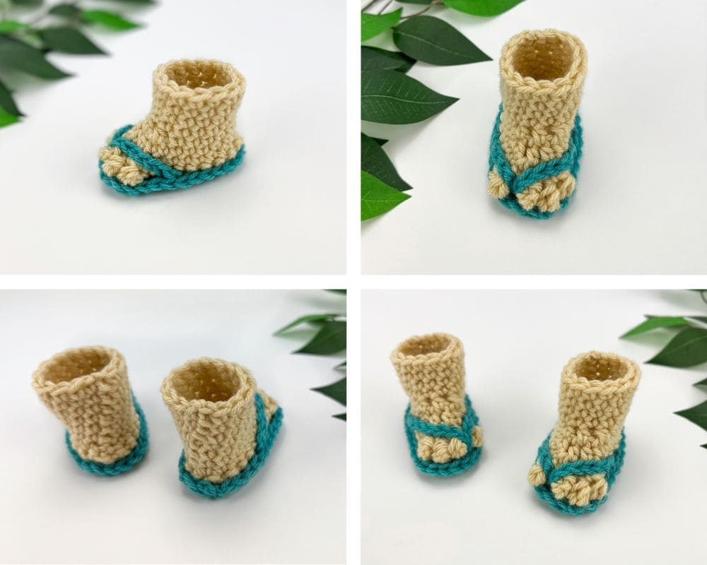 Flip Flop Chair Socks Crochet Pattern | Jo To The World Creations inside FREE Printable Crochet Chair Back Patterns