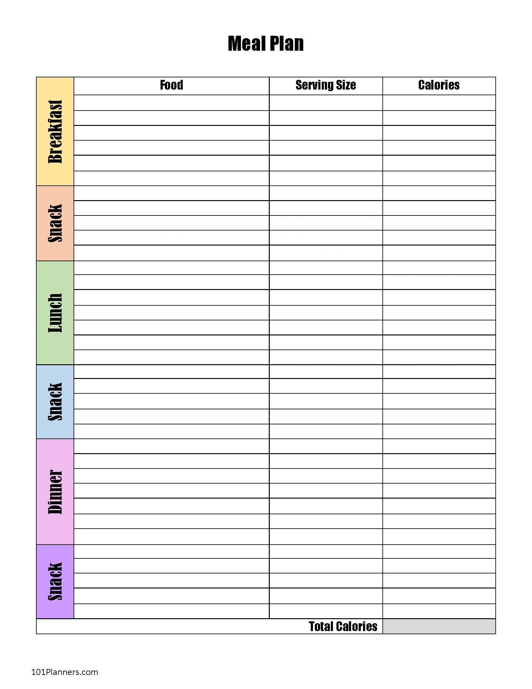 Food Diary Template | Free Printable | Track Food And Water Intake throughout FREE Printable Calorie Tracker Template