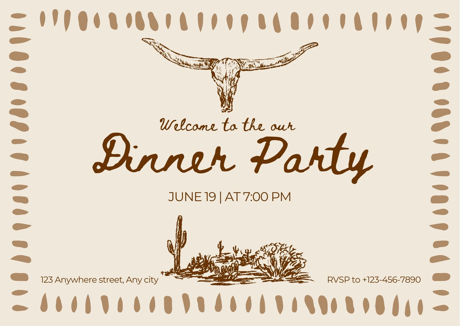 Free And Customizable Cowboy Templates intended for FREE Printable Cowboy Invitation Template