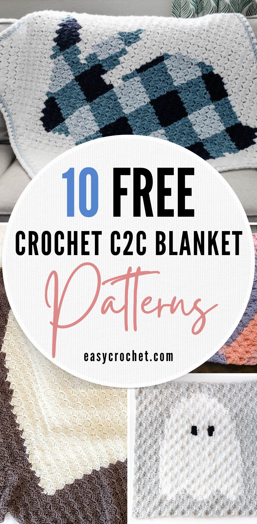 Free And Easy Crochet Graphgan Patterns Using C2C - Easy Crochet in FREE Printable C2c Crochet Patterns