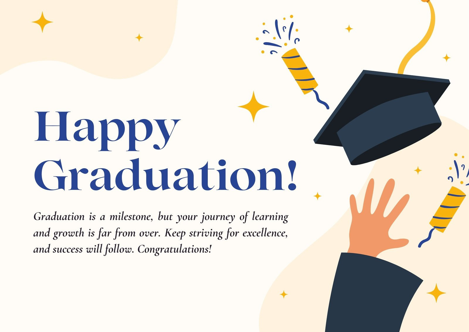 Free And Printable Custom Graduation Card Templates | Canva inside FREE Printable Congratulations Graduation Cards