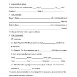 Free Bill Of Sale Forms (24) - Pdf | Word – Eforms pertaining to FREE Printable Copy of Bill of Sale
