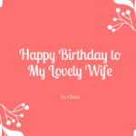 Free Birthday Card For Wife Templates, Editable And Printable pertaining to FREE Printable Cards For Wife