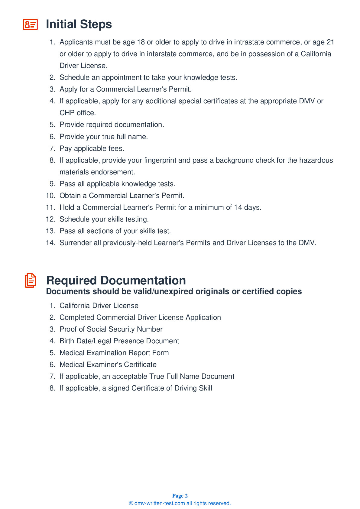 Free California Knowledge Test Class A - Real 2025 Cdl Questions! with FREE Printable Cdl Practice Test