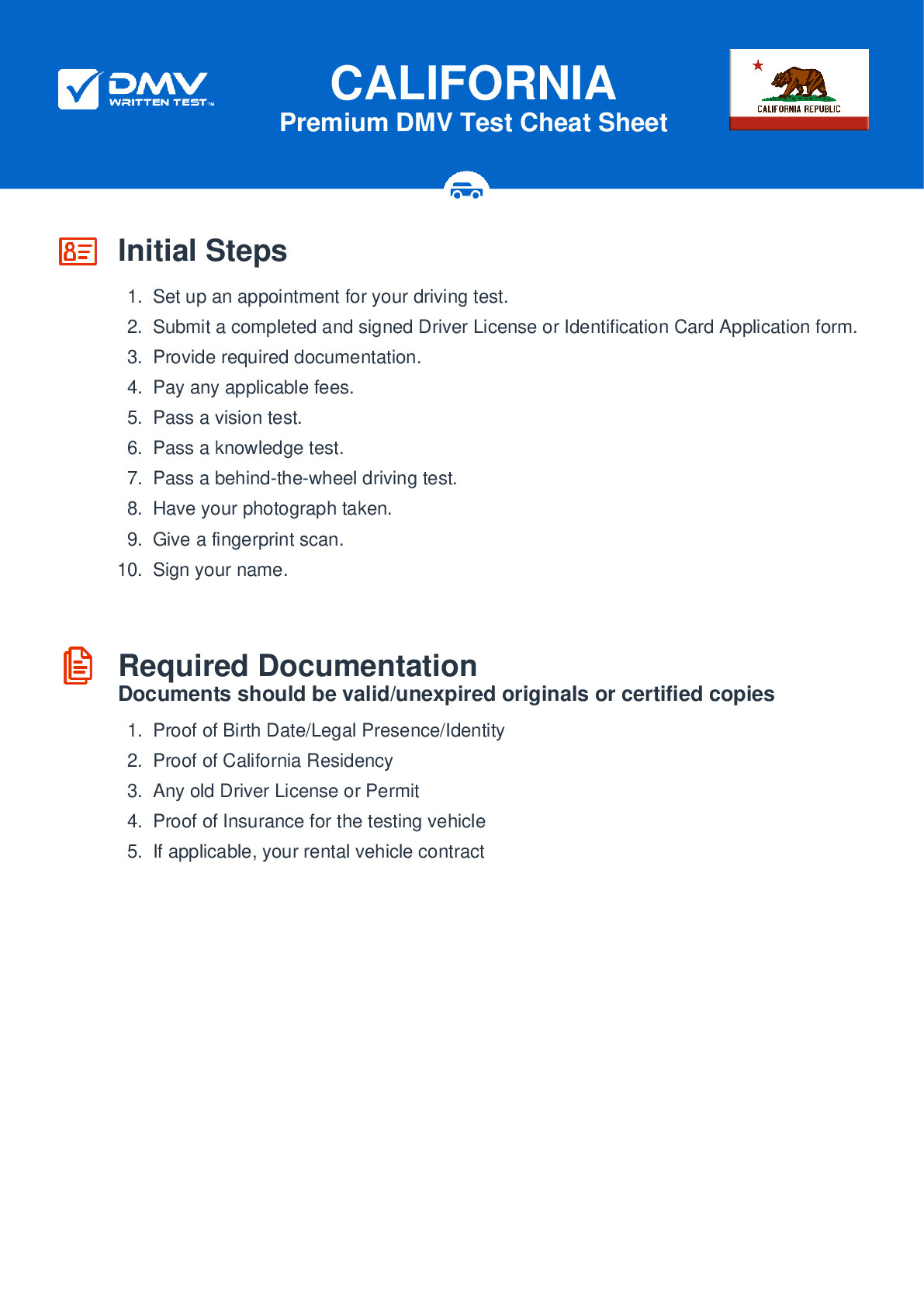 Free California Permit Test - Real 2025 Dmv Test Questions pertaining to Free Printable California Dmv Practice Test