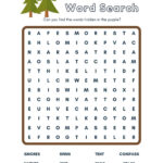 Free Camping Word Search Printables (Easy And Hard) - Fox Farm Home within FREE Printable Camping Word Search