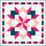 Free Carpenter Star Quilt Pattern With A Darling Border with regard to Free Printable Carpenter'S Star Quilt Pattern