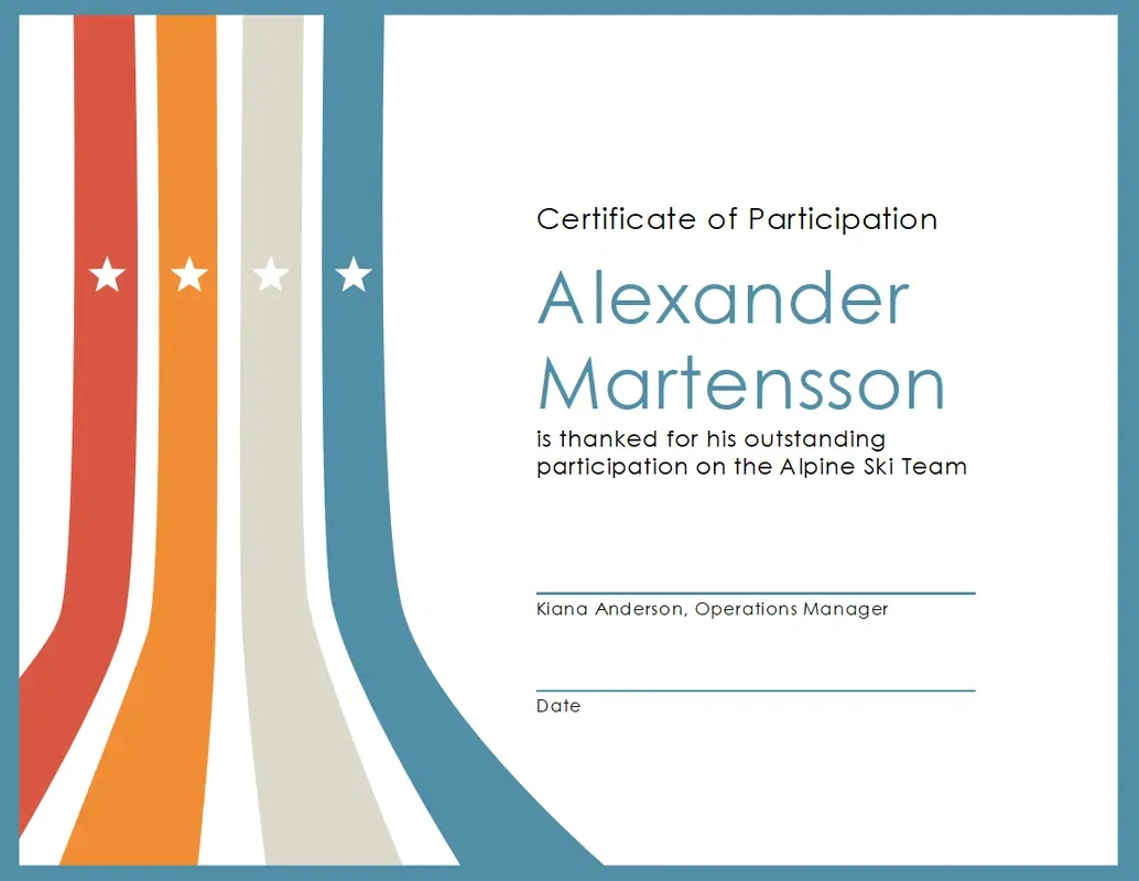 Free Certificate Templates | Microsoft Create pertaining to FREE Printable Certificates For Adults