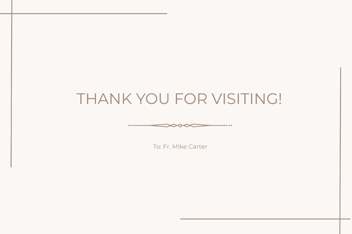 Free Church Visitor Card Template To Edit Online regarding FREE Printable Church Visitor Cards