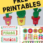 Free Cinco De Mayo Printables pertaining to FREE Printable Cinco De Mayo