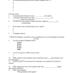 Free Cna Practice Test With Answers Pdf: Fill Out &amp; Sign Online within FREE Printable Cna Practice Test with Answers