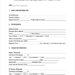 Free Commercial Lease Application | Pdf | Word regarding Free Printable Commercial Lease Application
