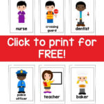 Free Community Helpers Flashcards Pdf within Free Printable Community Helpers Pictures