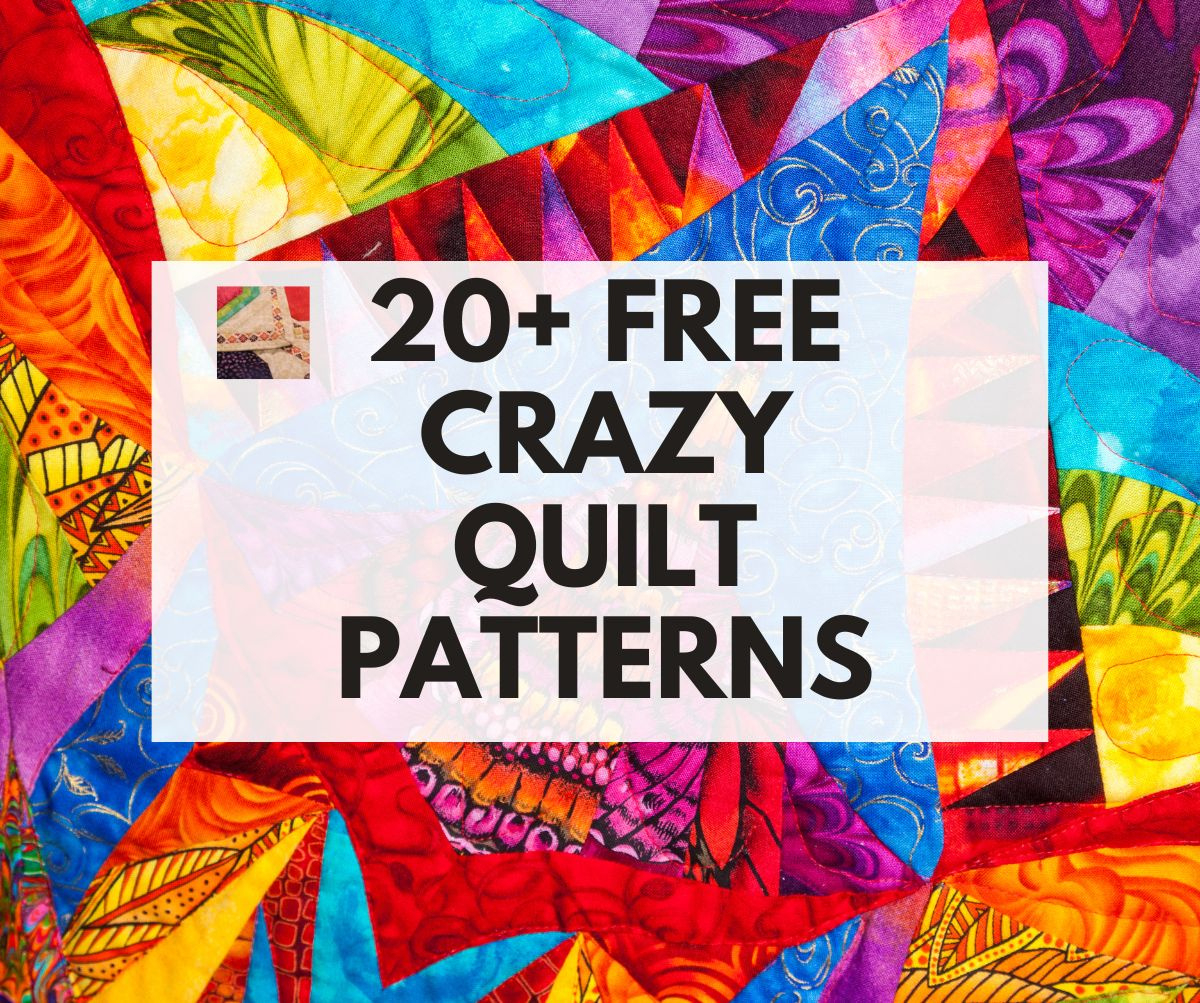 Free Crazy Quilting And Crazy Patchwork Patterns | Needlepointers intended for Free Printable Crazy Quilt Templates