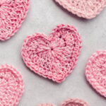 Free Crochet Heart Pattern - 3 Sizes - Sarah Maker throughout FREE Printable Crochet Heart Patterns