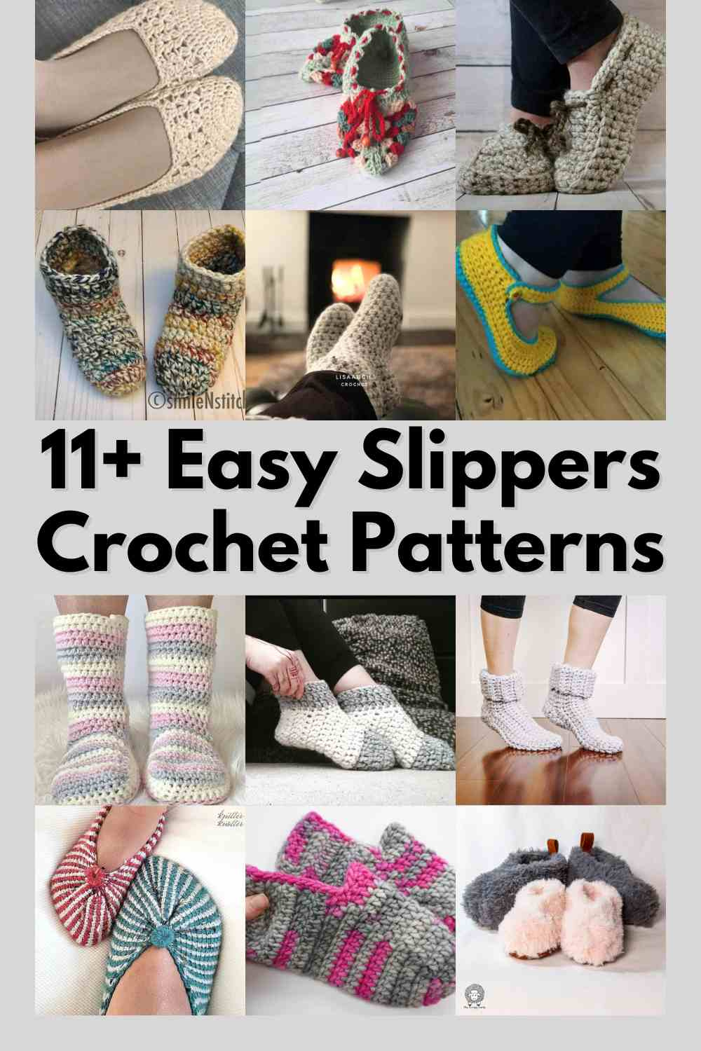 Free Crochet Patterns For Easy Slippers for FREE Printable Crochet Slipper Patterns