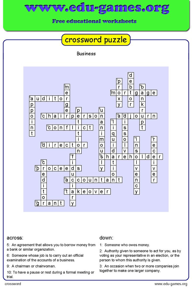 Free Crossword Maker For Kids - The Printable Worksheets Creator with FREE Printable Crossword Puzzle Maker with Answer Key