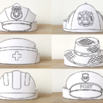 Free Crowns And Hats Templates Community Helper Printable Hats with regard to Free Printable Community Helpers Hat Templates