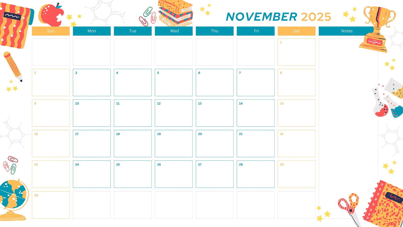 Free Custom Printable Classroom Calendar Templates | Canva regarding FREE Printable Classroom Calendar Templates