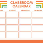 Free Custom Printable Classroom Calendar Templates | Canva with FREE Printable Classroom Calendar Templates