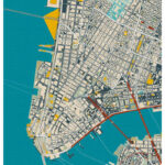Free New York City Street Map Poster - Craft &amp; Oak pertaining to FREE Printable City Street Maps