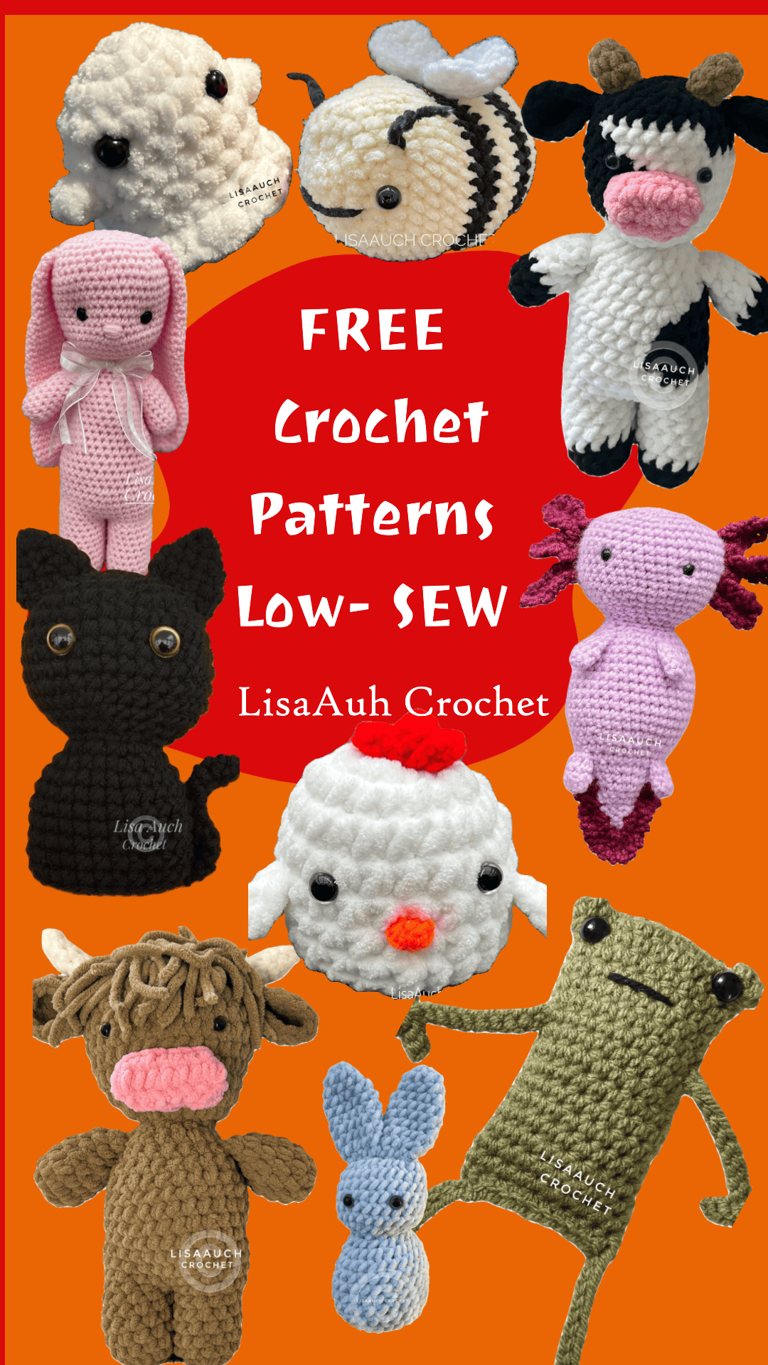 Free No Sew Crochet Toy Patterns – Bestsellers For Market Prep pertaining to Free Printable Crochet Animal Patterns