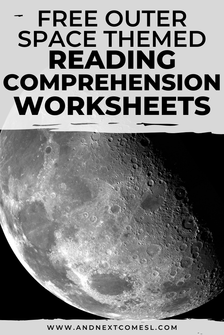 Free Outer Space Reading Comprehension Worksheets | And Next Comes within FREE Printable Comprehension Worksheets Ks2