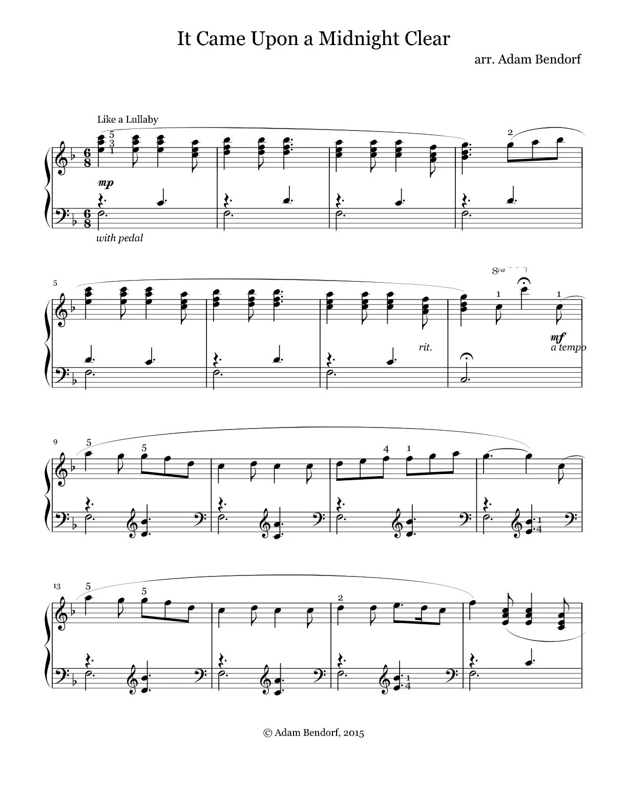 Free Piano Christmas Sheet Music within FREE Printable Christmas Sheet Music For Piano Easy