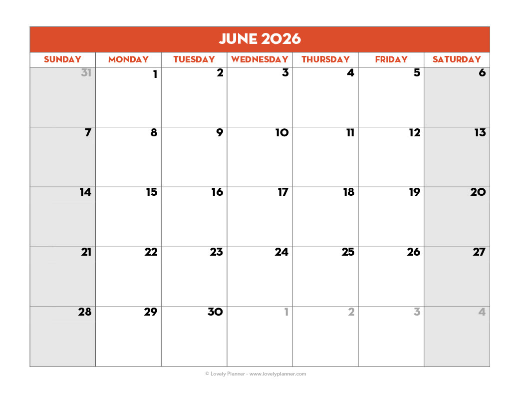 Free Printable 2025-2026 School Calendar - Lovely Planner intended for FREE Printable Calendar 25-26