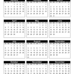 Free Printable 2025 Yearly Calendar – Free Printables, Monograms inside FREE Printable Calendar 2025 Yearly