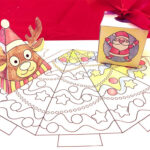Free Printable 3-D Christmas Crafts. Teachersmag within FREE Printable Christmas Crafts For Kindergarten