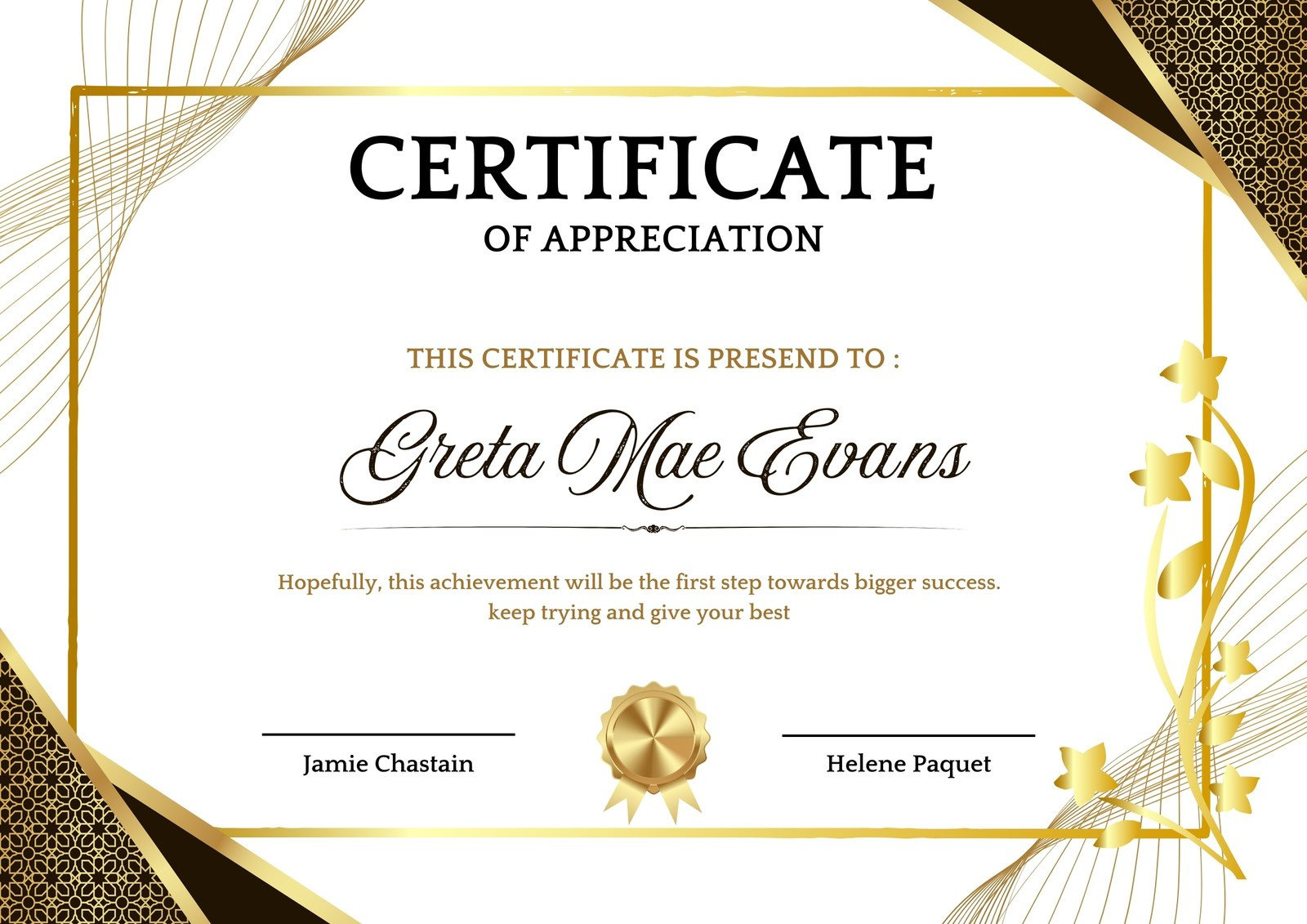 Free, Printable, And Customizable Award Certificate Templates | Canva in Free Printable Certificate Of Recognition Templates