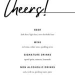 Free Printable And Customizable Cocktail Menu Templates | Canva throughout Free Printable Cocktail Menu Template