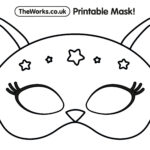Free Printable Animal Masks | The Works throughout FREE Printable Cat Mask Template