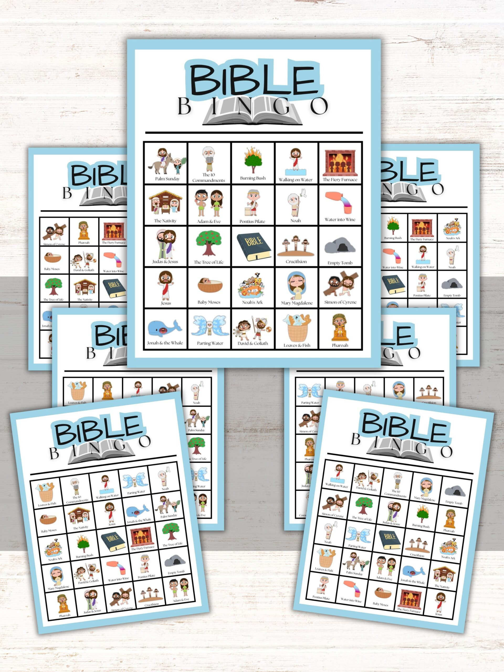 Free Printable Bible Bingo | Healing Home pertaining to Free Printable Church Bingo Cards