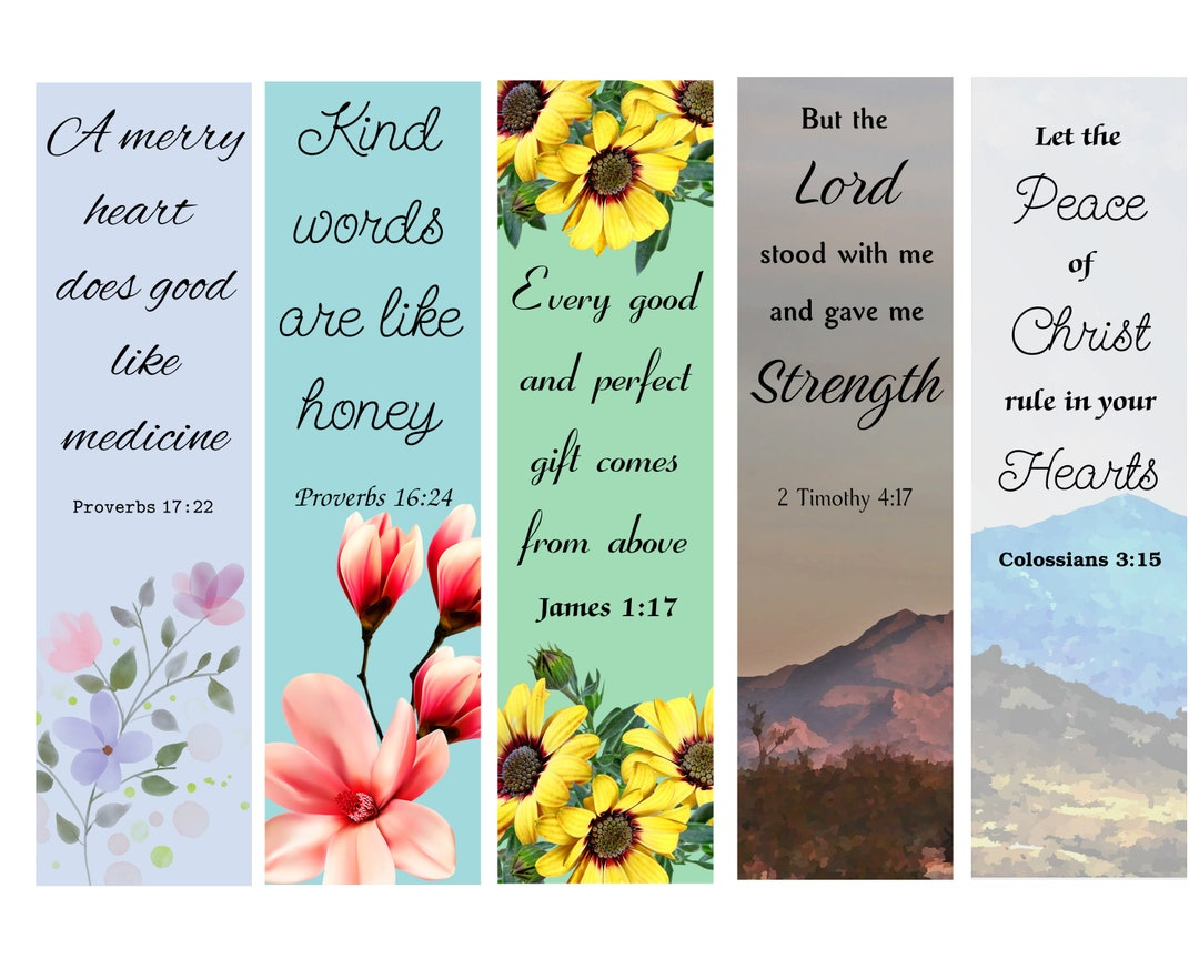 Free Printable Bible Bookmarks Templates Editable Free Christian for Free Printable Christian Bookmark Templates