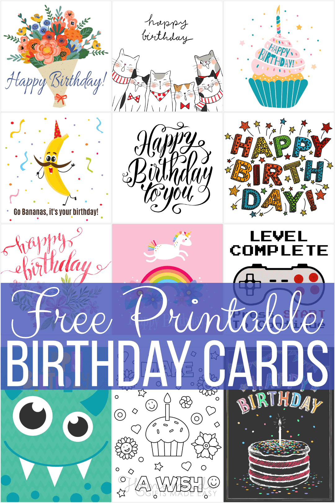 Free Printable Birthday Cards For Everyone with regard to Free Printable Cards For Adults