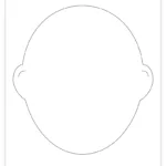 Free Printable Blank Face Template - Pjs And Paint intended for Free Printable Child Face Template