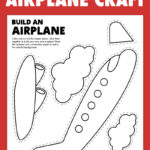 Free Printable Build An Airplane Craft - Pjs And Paint intended for FREE Printable Cardboard Airplane Template