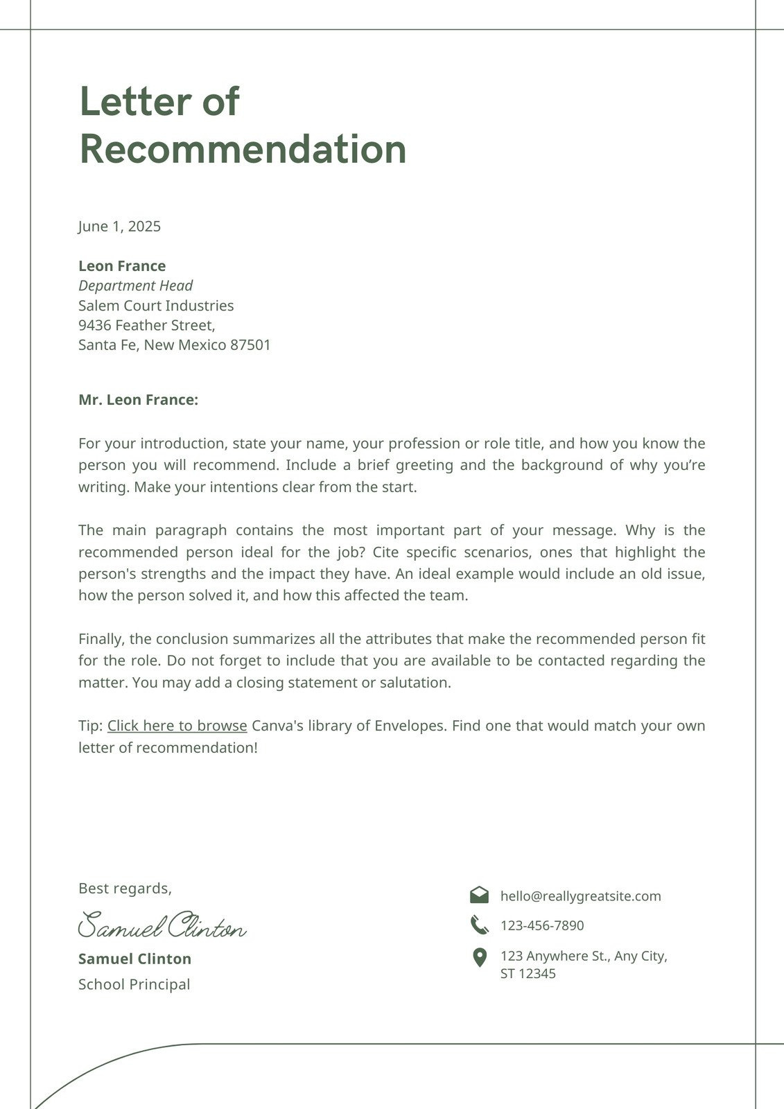 Free Printable Business Letter Templates To Customize | Canva within FREE Printable Business Letter Template