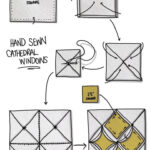 Free Printable Cathedral Window inside FREE Printable Cathedral Window Quilt Pattern